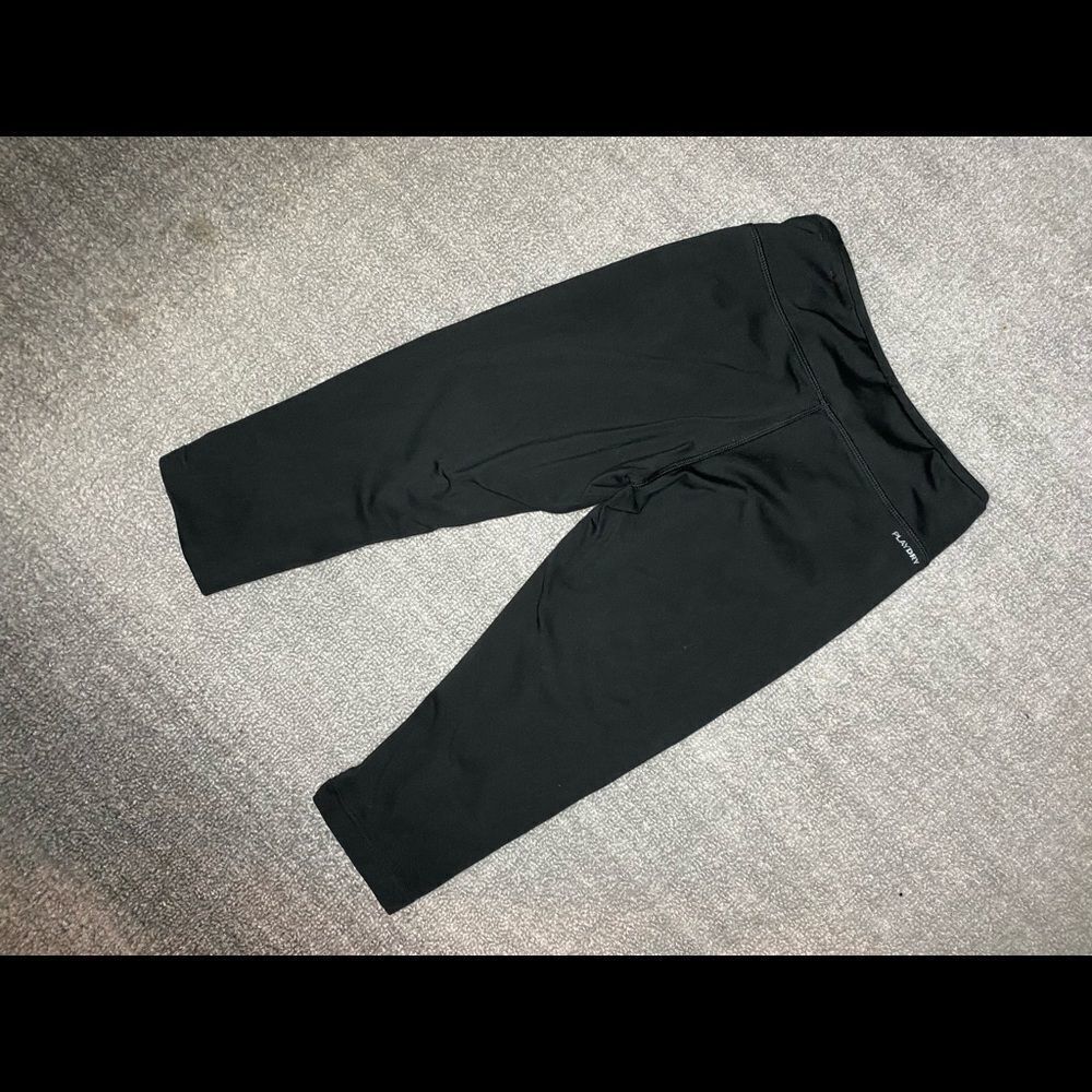 Reebok Capris Crop Yoga Leggings Black - Picture 4 of 4